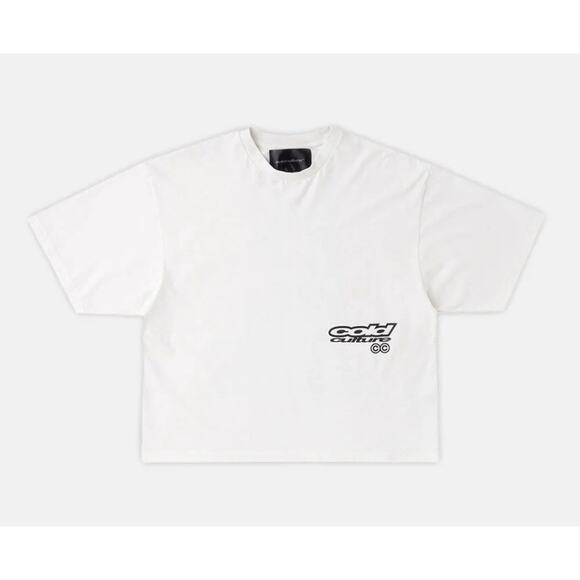 Cold Culture Dogs Oversized Tee White Size Medium NWT! - Picture 2 of 6